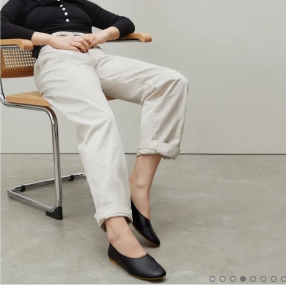 Everlane Shoes - Everlane The Italian Leather Day Glove Flats Size 8.5 in Black